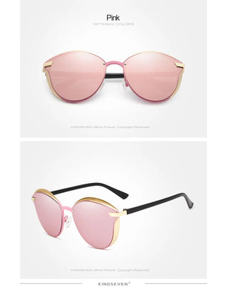 KINGSEVEN Cat Eye fashion Sunglasses UV400 ALODIA STORE