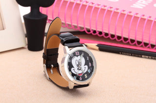 8 Candy Colors Fashion Colorful Watch Girls Children Cartoon Clock Mickey Cute Watches Lovely Relogio Kids Watches Men Reloj