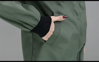 trenchWindbreaker Coats Lady Outerwear