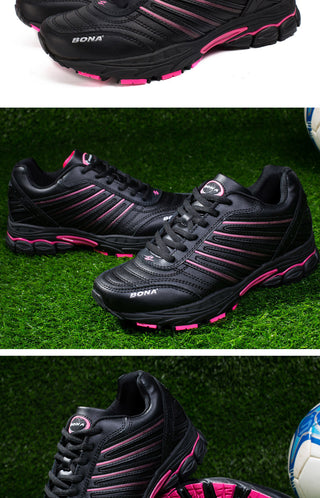 BONA New Basic Style Women Running Shoes Lace Up Sport