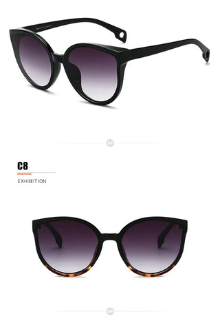 LongKeeper Sunglasses Cat Eye Women Men Sun Glasses