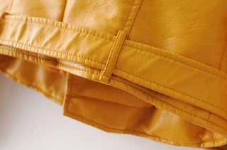 PU jacket Leather