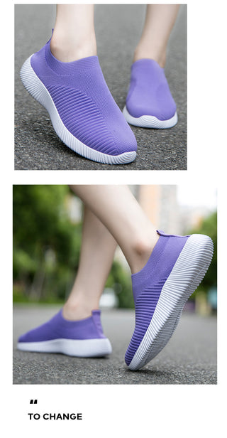 Women Vulcanized Shoes High Quality Women Sneakers Flats Shoes Women Loafers Plus Size 42