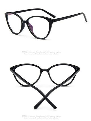 Fashion Women Cat Eye Eyeglasses Men Myopia Optical Glasse Frame Eye Glasses Computer Transparent Clear Frame Oculos