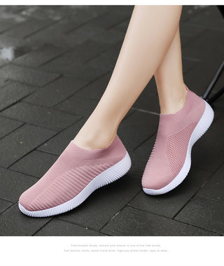 Women Vulcanized Shoes High Quality Women Sneakers Flats Shoes Women Loafers Plus Size 42