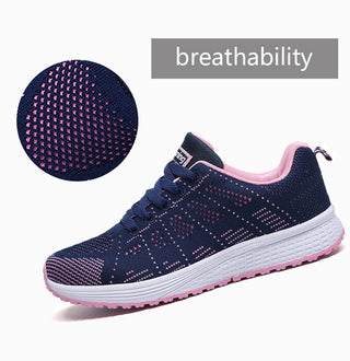 Women's Sneakers  Flats Air Mesh Ladies Shoes Female sneaker