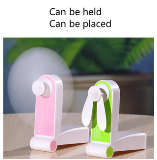 Usb Mini Fold Fan Electric Portable Hold Small vintilador