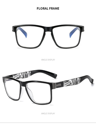 Fashion Anti Blue Light Glasses Frame For Men Women Clear Lens Computer Gaming Eyeglasses Square Eyewear Anti-UV Optical Frame