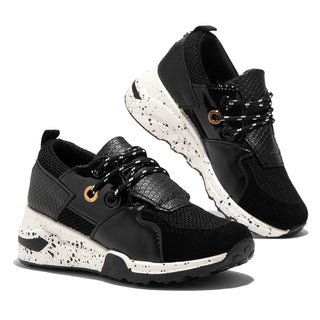 Women Sneakers Lace-Up Sports Shoes for Leopard