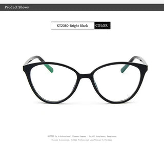 Fashion Women Cat Eye Eyeglasses Men Myopia Optical Glasse Frame Eye Glasses Computer Transparent Clear Frame Oculos