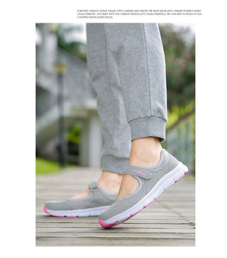 Ultra Light Mesh Flat Shoes For Women