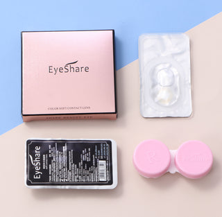 EYESHARE 1 Pair Colored Contact Lenses Natural Look Gray Eye Lenses Brown Contact Blue Lenses Fast Delivery Green Eye Lenses