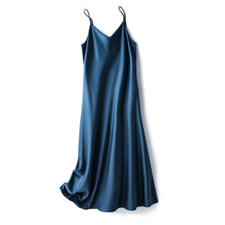 Sleeveless V-Neck Nightgowns