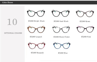 Fashion Women Cat Eye Eyeglasses Men Myopia Optical Glasse Frame Eye Glasses Computer Transparent Clear Frame Oculos