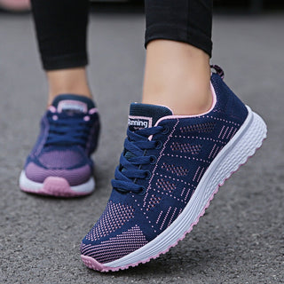 Women's Sneakers  Flats Air Mesh Ladies Shoes Female sneaker