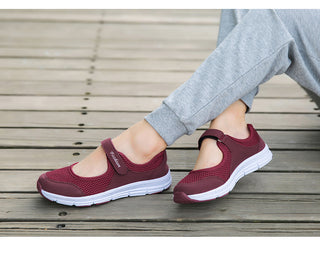 Ultra Light Mesh Flat Shoes For Women