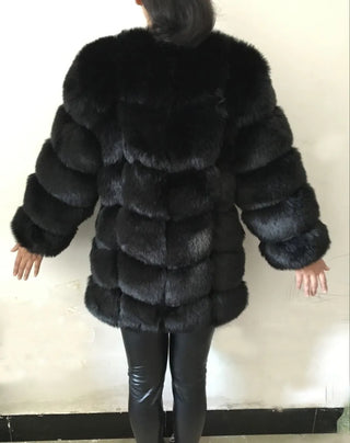 Fashion fluffy Long Faux women thick