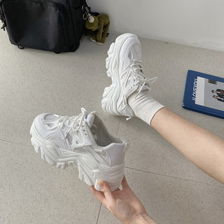 Fashion Platform Chunky Sneakers for Women Thick