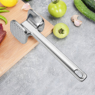 1 piece of stainless steel useful softener for steak hammers, for tapping pork pounds, kitchen tools