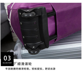 Travel Suitcase Trolley Bag with Wheels Large Capacity waterptoof Alodia Store