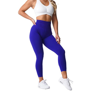 NVGTN Solid Seamless Leggings Women Soft Workout Tights Fitness Outfits Yoga Pants Gym Wear Spandex Leggings