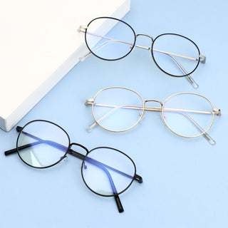 Ultra Light Anti-Blue Light Glasses Women Men Oversized Frame Eye Protection Eyeglasses Fashion Office Computer Goggles