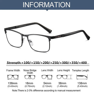 Anti-Blue Light Business Reading Glasses Eye Protection Ultra Light Frame Office Myopia Eyeglasses For Men Women Vision Care