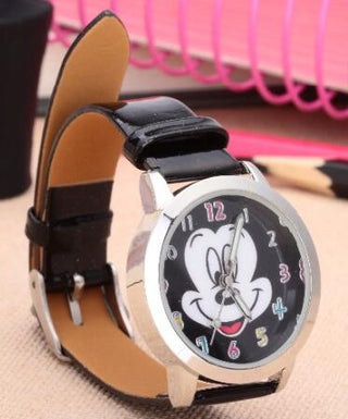 8 Candy Colors Fashion Colorful Watch Girls Children Cartoon Clock Mickey Cute Watches Lovely Relogio Kids Watches Men Reloj