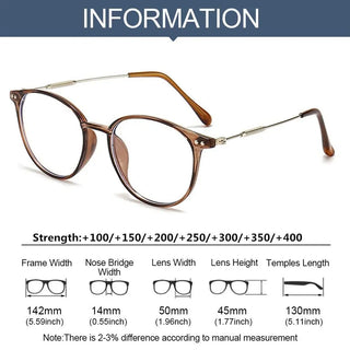 Progressive Multifocal Reading Glasses Anti-Blue Light Computer Glasses Eye Protection Ultra Light Eyeglasses For Men Women