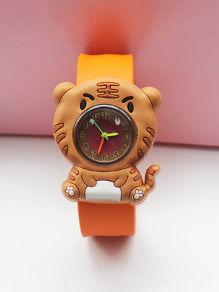 Cute Kids Watch Girl Pink Silicone Kawaii Cartoon Unicorn Dinosaur Tiger Arabic Digital Boy Quartz Wrist Watches Children Reloj