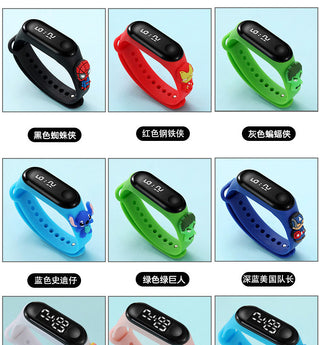 Disney Kids Digital Watch Electronic LED Waterproof Kids