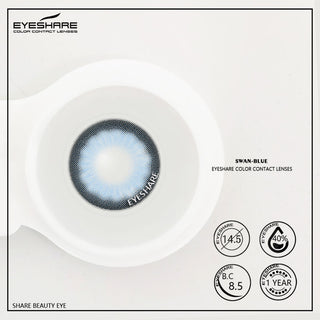 EYESHARE 1 Pair Colored Contact Lenses Natural Look Gray Eye Lenses Brown Contact Blue Lenses Fast Delivery Green Eye Lenses