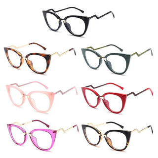 1Pc Anti Blue Light Blocking Cat Eye Oculos Mujer Glass Women Brand Fashion Designer Optical Eyeglasses Frame Classic Eyewear