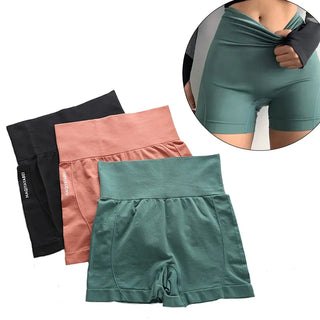 Women Seamless Shorts Sports Shorts for Women New Cycling Jogging Fitness High Waist Push Up Gym Shorts Leggings Yoga Clothing