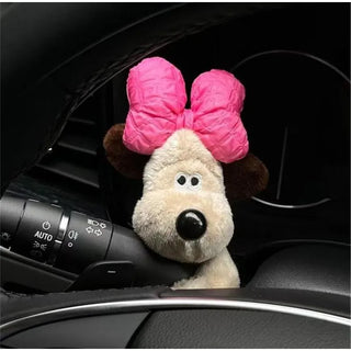 Disney Wallace Gromit Cartoon Plush Toy Halloween Gift Car Decoration Doll Pilot Claw Shaped Turn Signal