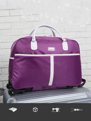 Travel Suitcase Trolley Bag with Wheels Large Capacity waterptoof Alodia Store