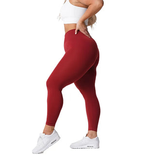 NVGTN Solid Seamless Leggings Women Soft Workout Tights Fitness Outfits Yoga Pants Gym Wear Spandex Leggings