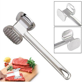 1Pcs Kitchen Gadgets Multifunction Meat Hammer Two Sides Loose Tenderizers Portable Steak Pork Tools Aluminum Alloy Dropshipping