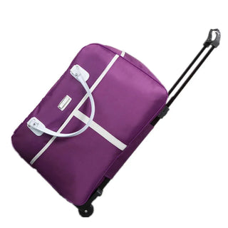 Travel Suitcase Trolley Bag with Wheels Large Capacity waterptoof