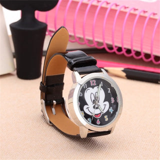 8 Candy Colors Fashion Colorful Watch Girls Children Cartoon Clock Mickey Cute Watches Lovely Relogio Kids Watches Men Reloj