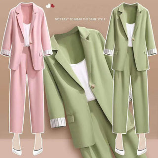 ]acket three piece jacket pants set