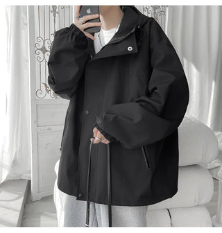 Hooded Jacket for Men Bomber Jacket