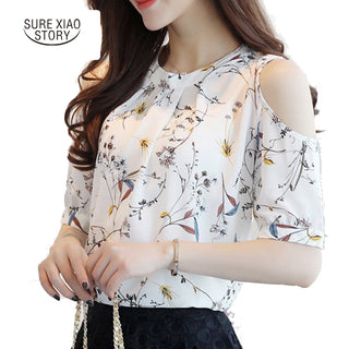 2023 Womens Sleeve Butterfly Sleeve Chiffon