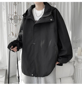 Hooded Jacket for Men Bomber Jacket