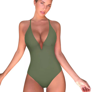 Push Up  One Piece Swimsuit Women Beachwear