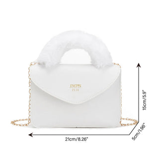 Faux Fur Tote Bag for Women 2023 New Soft Alodia Store