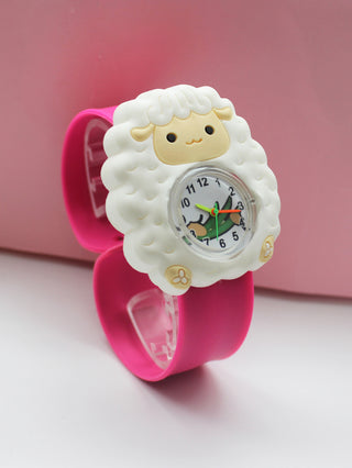 Cute Kids Watch Girl Pink Silicone Kawaii Cartoon Unicorn Dinosaur Tiger Arabic Digital Boy Quartz Wrist Watches Children Reloj