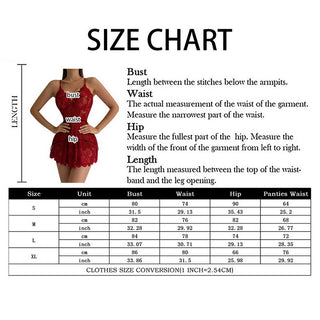 Sexy Lingerie Set Lace Short Nightdress Women Perspective Underwear Suspender Slim Dress Lolita Exotic Costume Sexy Sleepwear