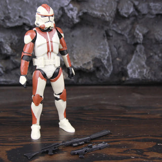 Star Wars 104th 212th 442nd 332nd 501st 6" Action Figure ARC ARF Trooper Shock Asohka Commander Phase 2 Episode II Clone Toys