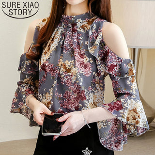 2023 Womens Sleeve Butterfly Sleeve Chiffon